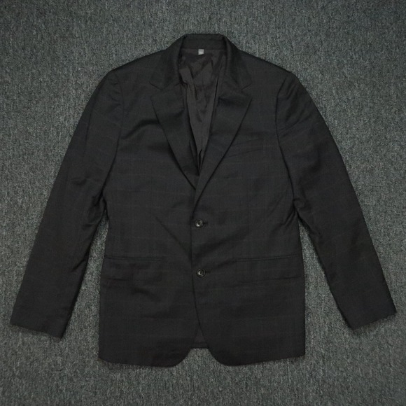 Bonobos Blazer Mens 40R Charcoal Gray Slim Fit Lanificio Wool Sport Coat